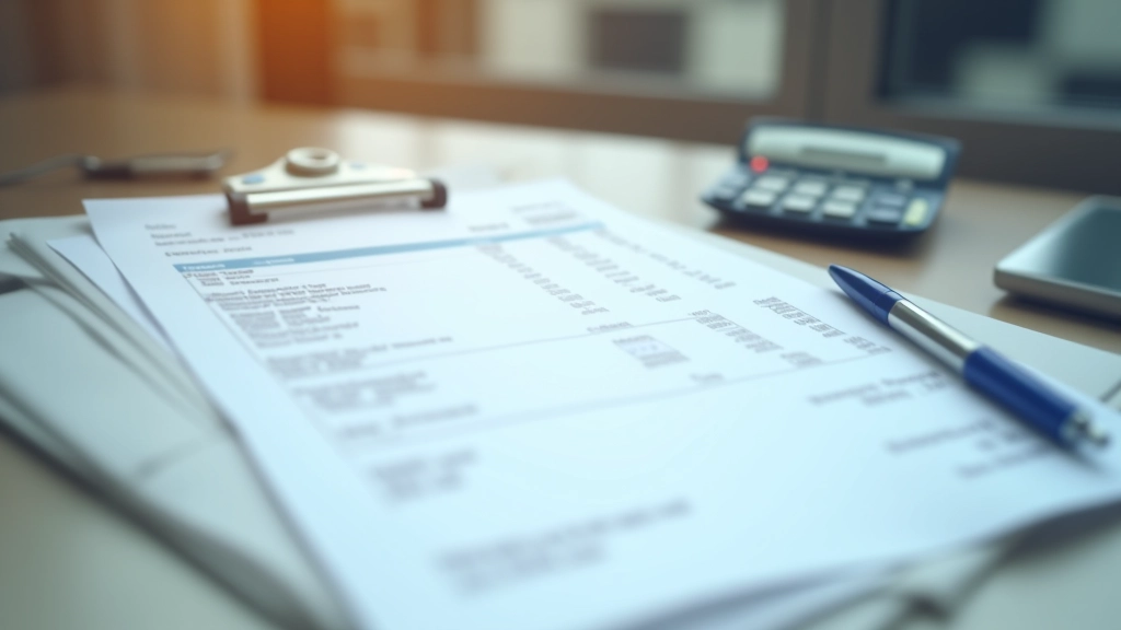Hospital invoice and payment receipt showing itemized medical charges and billing details