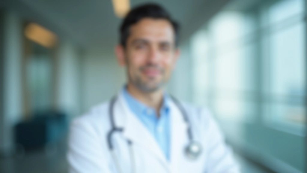 Doctor and patient reviewing medical cost estimate document