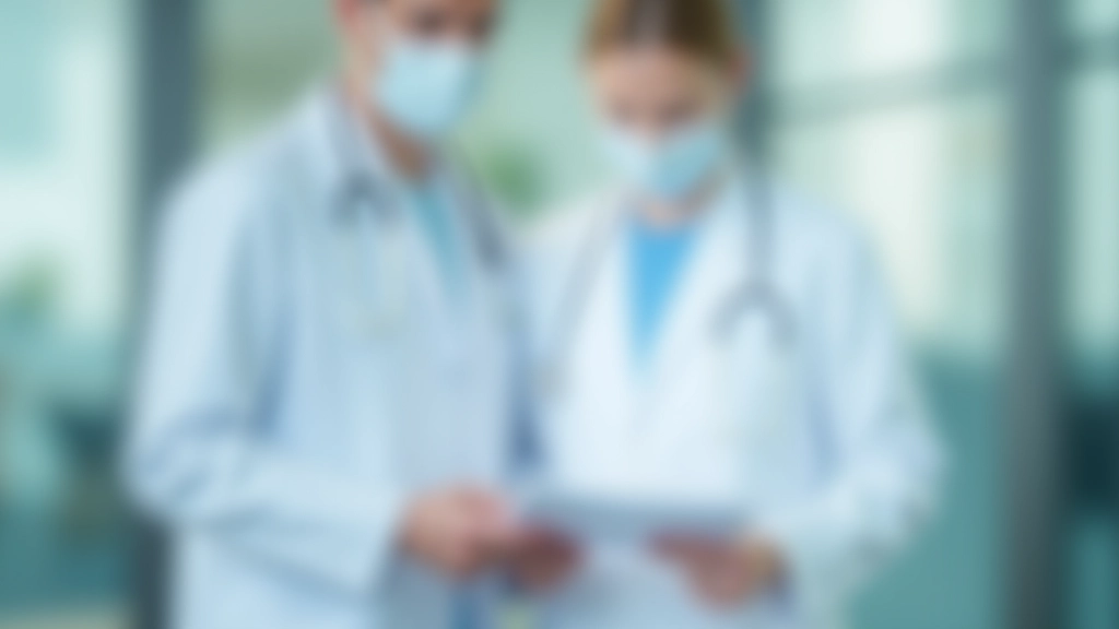 Doctor reviewing patient medical records in consultation showing healthcare planning and coverage discussion